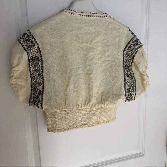 Free People Temecula Blouse / Ivory Combo size  XS - Picture 6 of 12